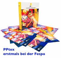 Textilien von PPtex erstmals bei Fespa