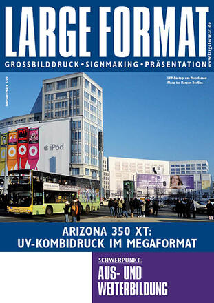 LARGE FORMAT Cover 1/09
